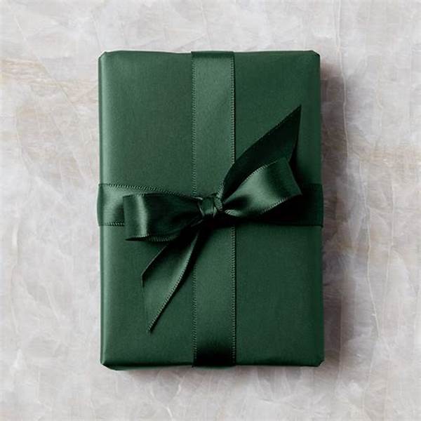 Green Holiday Wrapping Inspirations