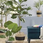 Indoor Faux Plant Decoration Inspiration
