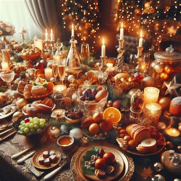 Opulent Festive Table Centerpiece