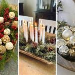 Stylish Seasonal Centerpiece For Christmas