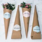 Sustainable Recycled Floral Package Designs