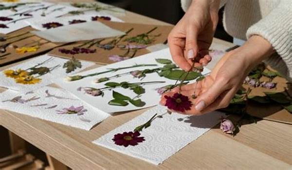 Techniques For Drying And Framing Flowers