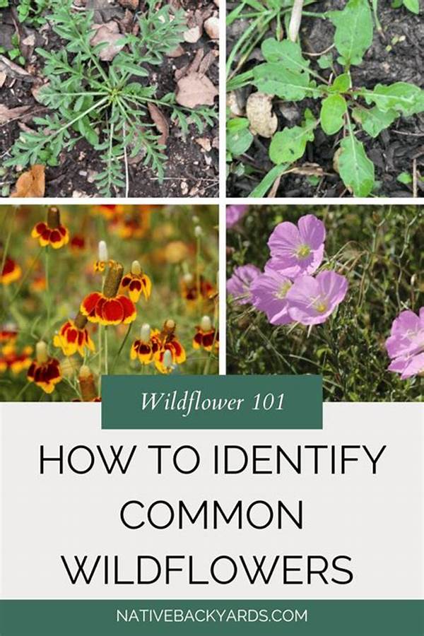 “techniques For Wildflower Identification”