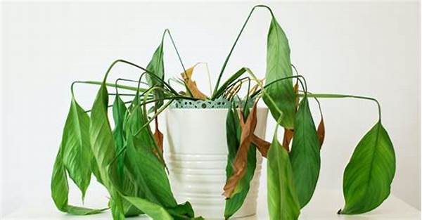 Wilting Flowers And Drooping Stems