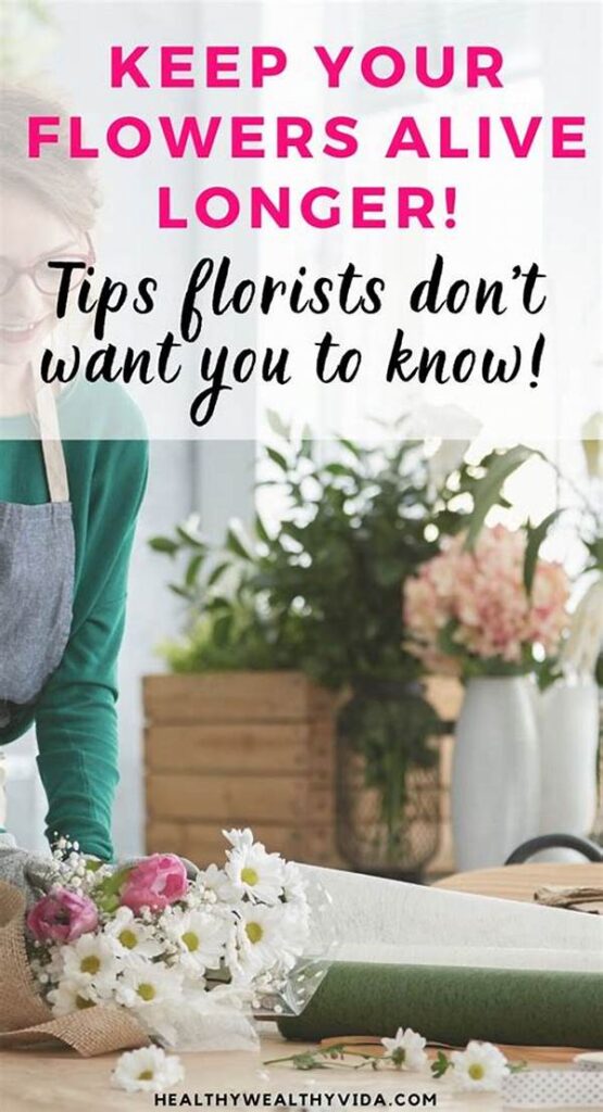 Chemical-free Ways To Keep Flowers Lively