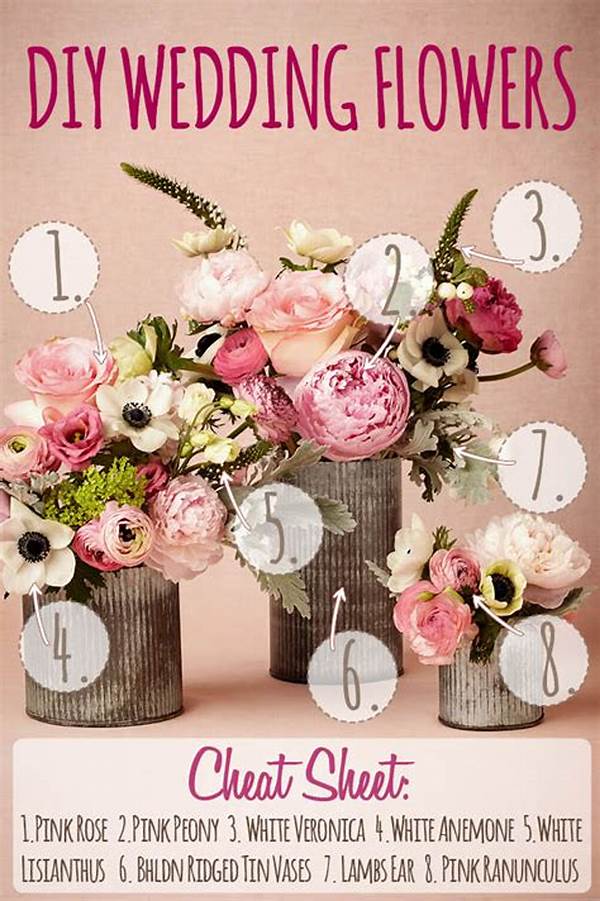 Diy Wedding Flower Arrangement Guide