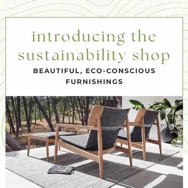 Environmentally-conscious Outdoor Furnishing