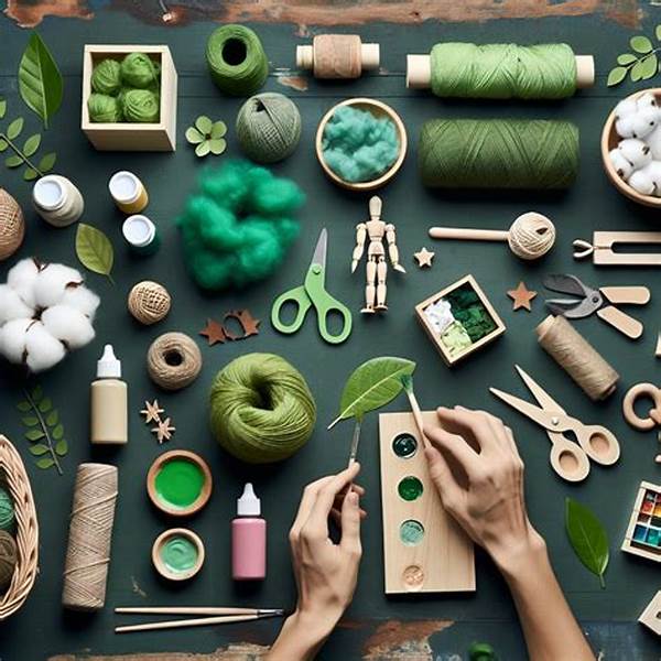 Green Crafting With Recycled Materials