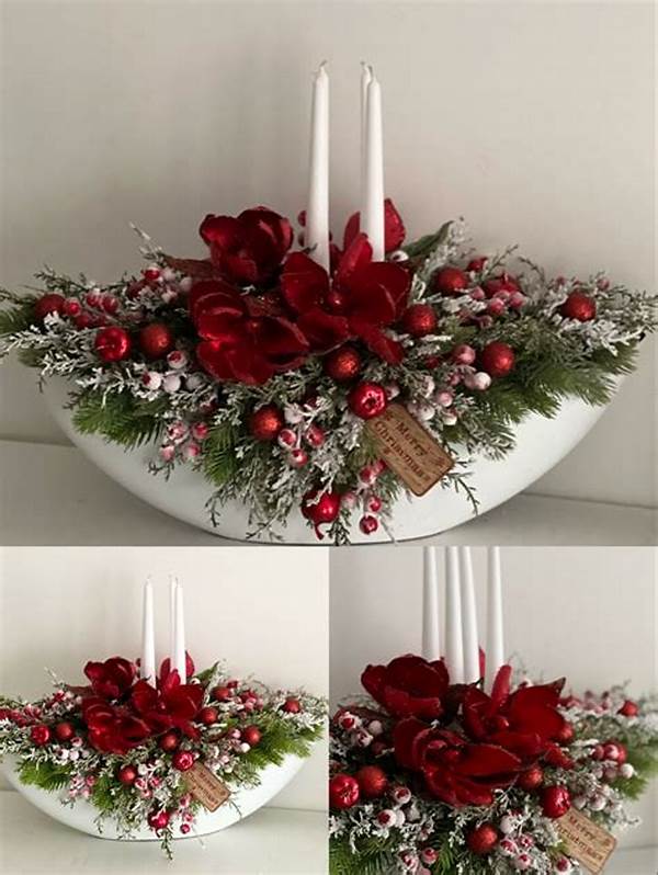 Handmade Holiday Flower Crafts