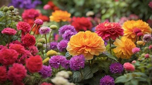 Kid-approved Colorful Garden Blooms