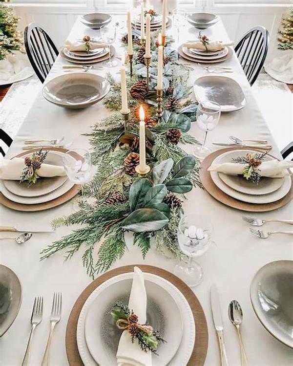 Modern Festive Table Decoration Themes