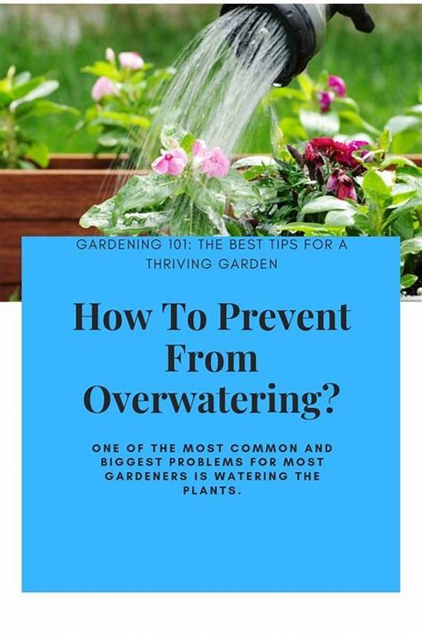 Preventing Overwatering In Flowerbeds