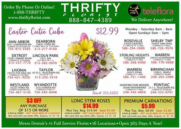 Thrifty Flower Gifting Strategies