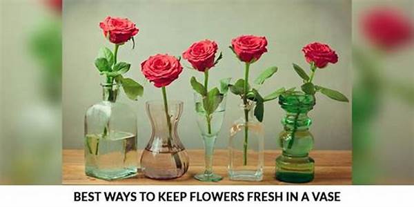 Ways To Keep Flowers Fresh