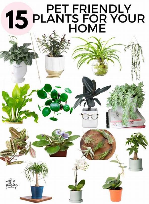 Animal-friendly Home Plant Selection