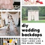 Creative Diy Wedding Backdrops