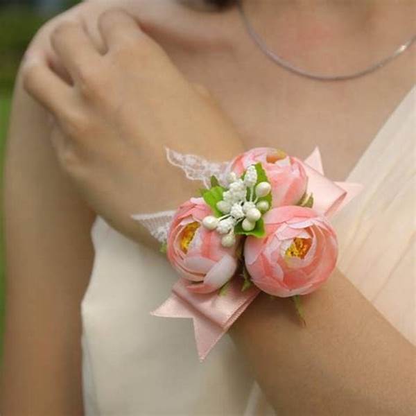 Creative Wrist Corsage Arrangements