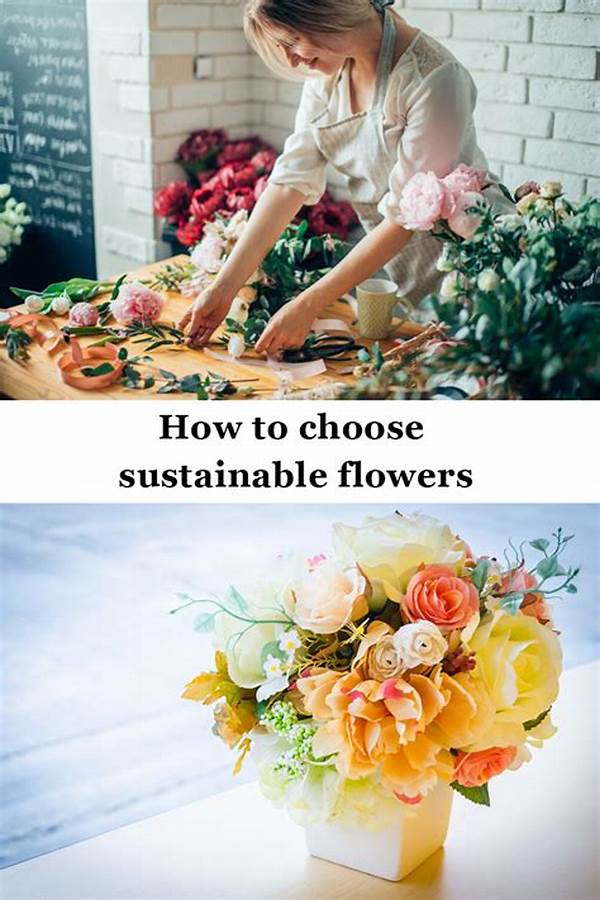 Environmentally Conscious Flower Arrangements