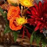Festive Blooms For Thanksgiving Dinner