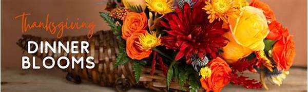 Festive Blooms For Thanksgiving Dinner