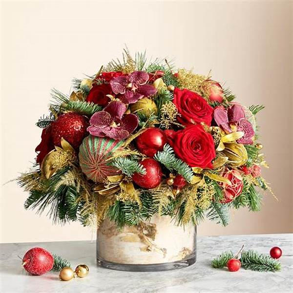 Holiday Floral Arrangements And Displays