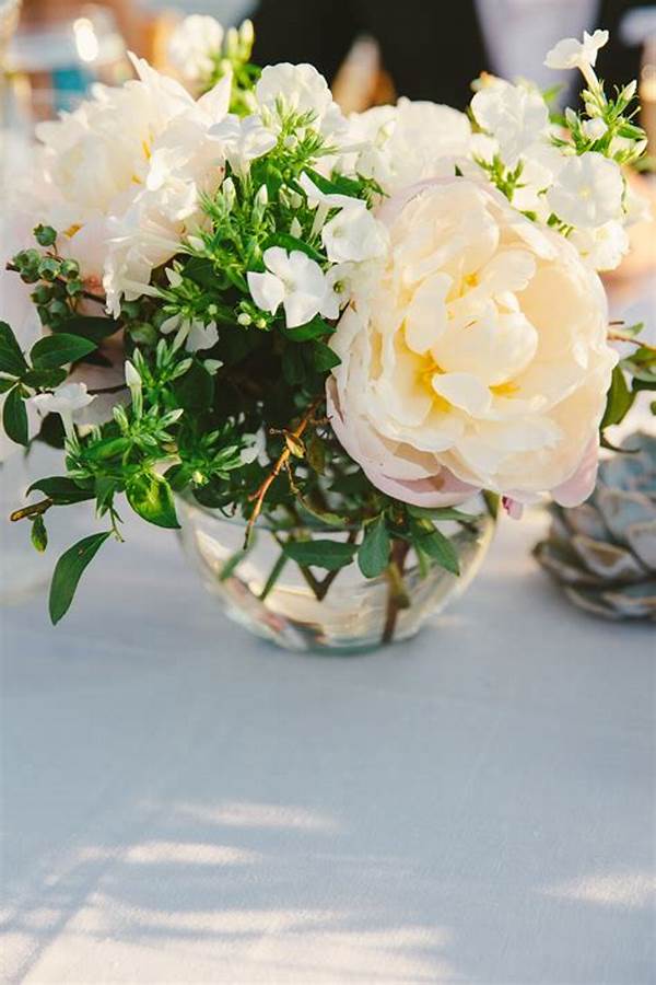 Low-cost Wedding Floral Centerpieces