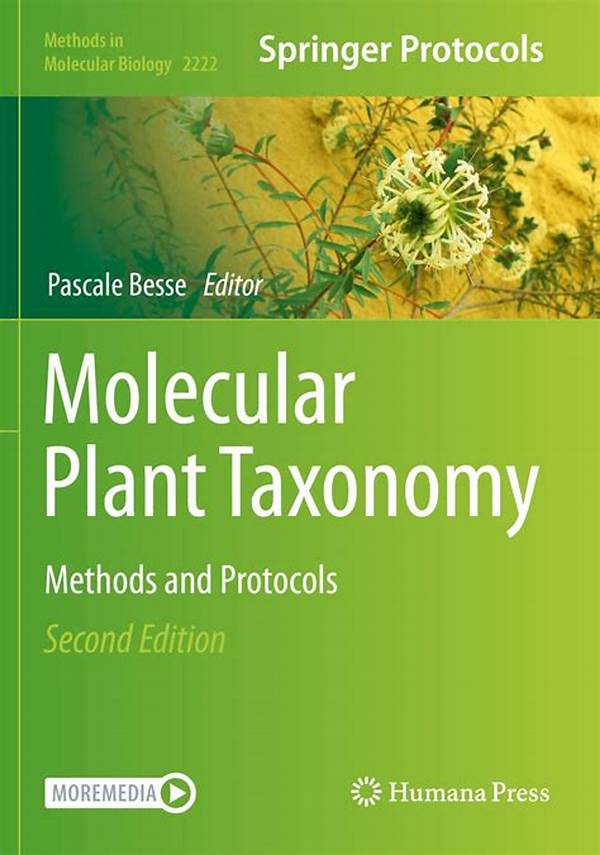 Molecular Methods For Plant Taxonomy
