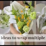 Techniques For Decorative Flower Wrapping