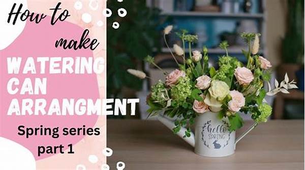 Watering Techniques For Floral Displays