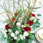 Creative Xmas Flower Centerpiece Making