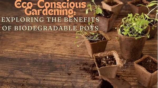 Eco-conscious Gardening Pot Solutions