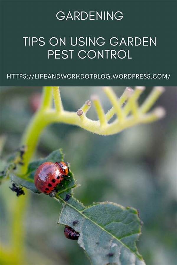 Flower Garden Pest Control Tips