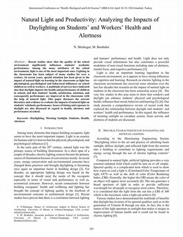 Impact Of Natural Light On Productivity