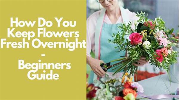 Methods For Keeping Flowers Fresh