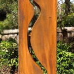 “rustic Wooden Garden Art Sculptures”