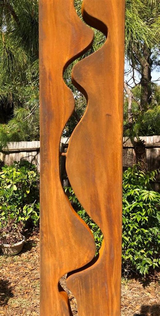 “rustic Wooden Garden Art Sculptures”