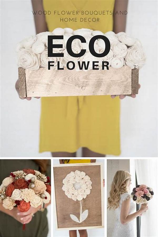 Unique Recycled Materials For Bouquets.