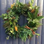 Christmas Wreaths With Natural Blooms