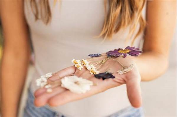 “creating Rings From Preserved Petals”