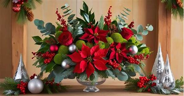 Creative Christmas Flower Arrangement Concepts
