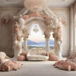 Handmade Romantic Wedding Backdrop Inspiration