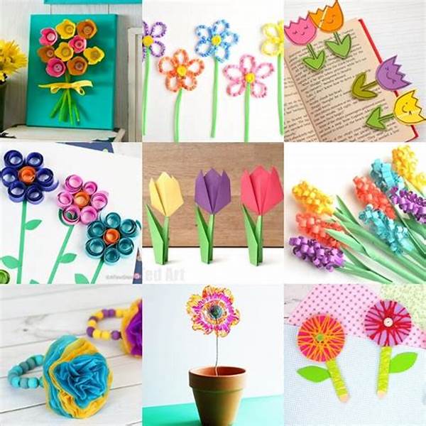 Hands-on Flower Crafts For Kids