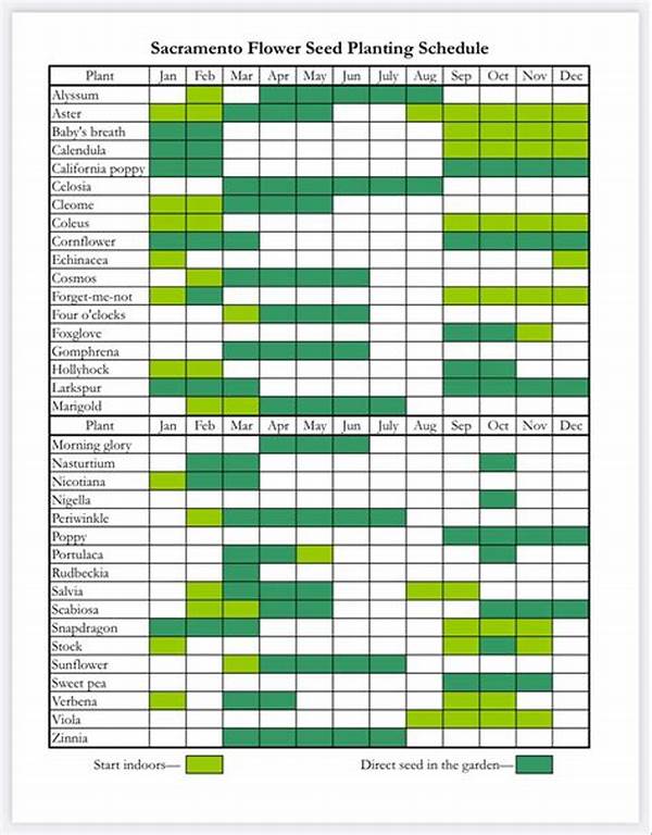 Seasonal Flower Planting Guide