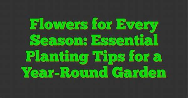 Selecting Hardy Flowers For Every Season