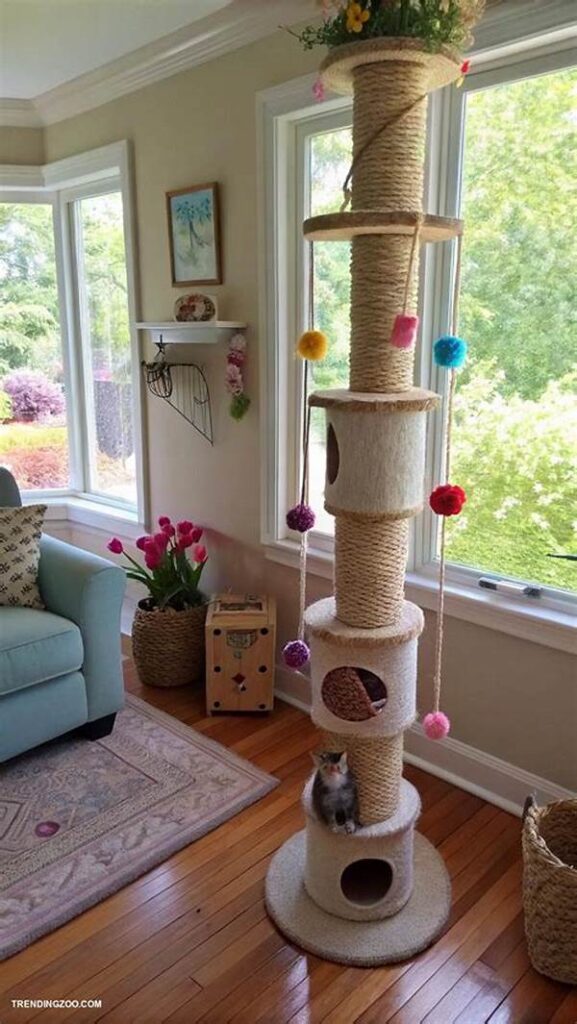 Sensory-focused Design In Feline Areas