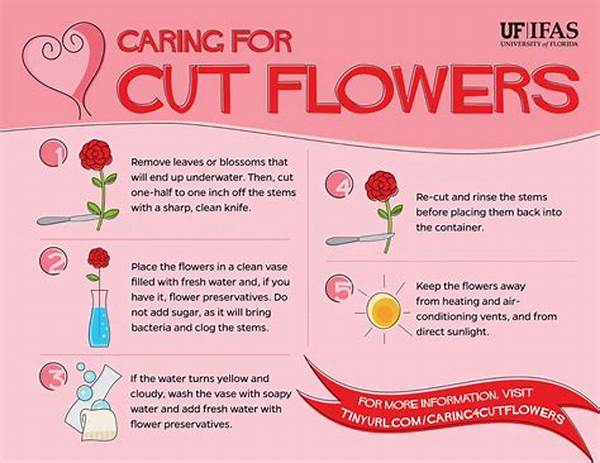 Caring For Cut Flowers Properly