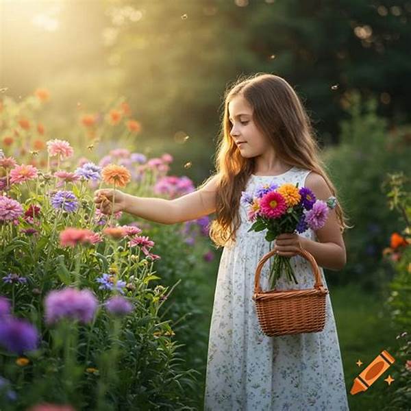 Colorful Garden Blooms Kids Love