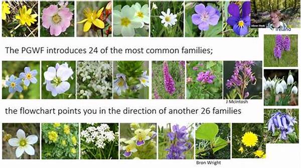 Differentiation Criteria For Wildflower Families