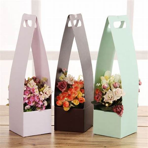 Diy Crafts From Flower Packaging