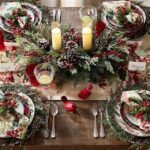 Historic Holiday Dining Table Decor